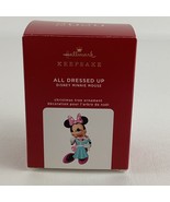 Hallmark Keepsake Christmas Tree Ornament Disney Minnie Mouse All Dresse... - $464.63 MXN