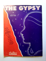 The Gypsy Billy Reid Sheet Music 1946 Song Women Profile Stars Moons Vin... - $14.35