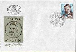 FDC 1979 Yugoslavia Mihailo Pupin Science Vintage Stamps Postal History - £3.28 GBP