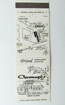 Cavanagh&#39;s - St. Thomas, Virgin Islands Store 20 Strike Matchbook Cover Map - £1.57 GBP