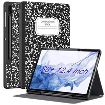 Case For Samsung Galaxy Tab S8 Plus/S7 Plus 12.4 Inch With S Pen Holder, Ultra S - £31.01 GBP