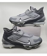 Nike Baseball Cleats Force Zoom Trout 8 Elite Grey Men’s Size 13 CZ5913-... - $1,474.61 MXN