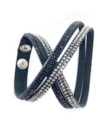 Black Infinity Snap Bracelet - $13.70 CAD