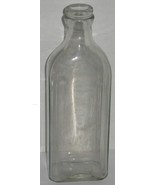 Vtg McK &amp; R Rectangular Clear Glass Bottle Apothecary Prop Vase Barn Dig... - $204.00 MXN