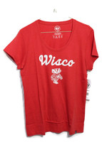 Womens Soft L Red Sport T Shirt Wisco New with Tags - $14.99