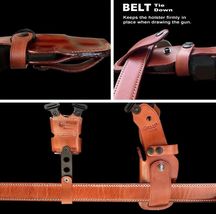 Fits Ruger SP101 357 Mag 2.25”BBL Shoulder Holster Double Speed Loader #1497# RH image 7