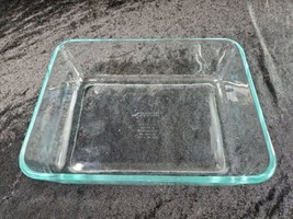 Pyrex 7211 R   6 Cups Clear Casserole Baking Dish Rectangle Ovenware Made In USA - £4.52 GBP