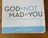 God Is Not Mad At You Joyce Meyer Cd Set - $39.48