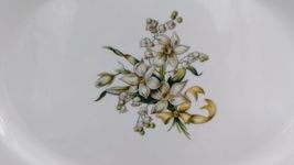 H&C Selb Bavaria Heinrich Floral Serving Platter Set of 2 - 15996 Daffodil Lilly image 10