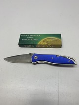 Hero Edge Ltd Hi Tech Folding Knife With Pocket Clips YX-74006-BL KG - $14.85