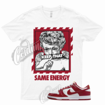 ENERGY Shirt for Dunk Low Gym Red University Varsity Bred Fire 1 3 4 5 7 8 9 11 - £20.02 GBP+