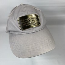 Disney Parks Quote Plaque Baseball Hat-Here You Leave Today Cap - $11.30