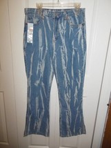Juniors Song Acid Wash Boot Cut Fit Jeans 13/31 - $24.99