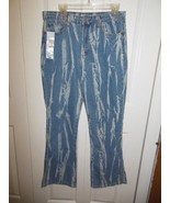 Juniors Song Acid Wash Boot Cut Fit Jeans 13/31 - £19.65 GBP