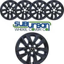 Fits 2021-2023 Toyota Sienna Le / Xle 17&quot; Gloss Black Wheel Skins IMP-478BLK New - £72.54 GBP