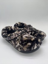 Crocs Faux Fur Classic Fur Sure Animal Print 207303-0C4 Women&#39;s Size 6-11 - £43.92 GBP