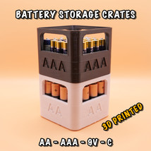 Battery Holders - Stackable AA, AAA, 9V - £7.91 GBP+