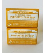 2 X Dr. Bronner&#39;s Pure Castile Soap Hemp Citrus Organic Oils - 5 oz ea - $15.74