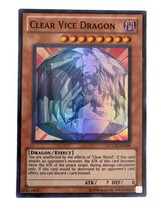 Yugioh Clear Vice Dragon LCGX-EN209 Super Rare Lp - $5.20