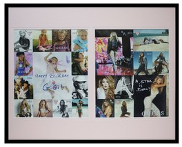 Happy Birthday Gigi Hadid 2016 Guess Framed 16x20 ORIGINAL Advertisement... - $69.29