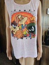 Space Jam-A New Legacy Looney Tunes Tank Top-XL-PINK - £11.85 GBP