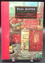 Paul Auster Auggie Wren&#39;s Christmas Story First Edition Isol Illustrated Signed - £53.95 GBP