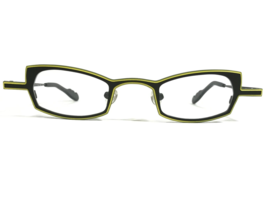 Anne et Valentin BC 02 TELL Eyeglasses Frames Black Yellow Rectangular 37-25-140 - £183.70 GBP