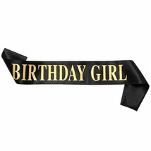 Fashion Party Decoration Gifts Happy Birthday Satin Sash Shoulder Girdle Birthda - £12.23 GBP