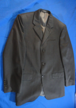 3 Button Designer Jones New York Black Suit Jacket 37R / 37 Regular - £31.84 GBP