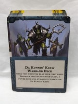 Warhammer Underworlds Da Kunnin Krew Warband Deck - $19.79
