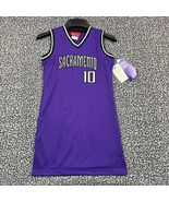 Sacramento Kings Bibby #10 Jersey Shirt Youth Girl Small 7-8 Reebok Purp... - $26.35 CAD