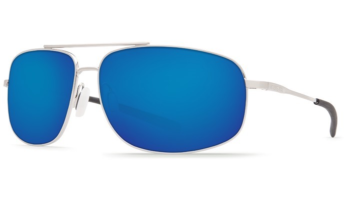 Costa Del Mar Shipmaster SMR 21 Brushed Palladium Sunglasses Blue Lens 580G - $242.10