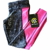 C9 Champion ~ Girl&#39;s Tights/Pants ~ Size XS (4-5) ~ Black ~ White ~ Pink - $18.70