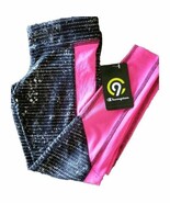 C9 Champion ~ Girl&#39;s Tights/Pants ~ Size XS (4-5) ~ Black ~ White ~ Pink - $356.69 MXN