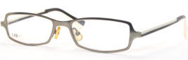 Vintage OU 74.315 04 Argent / Blanc Noir Unique Rare Lunettes Cadre 49-17-138 - $66.33