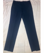Izod Mens Size 32x34 Straight Black Dress Pants Trousers E66 - $381.00 MXN