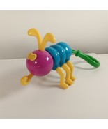 Vintage Wendy&#39;s Cooties Vibrating Plastic Keychain Hasbro Fast Food Toy ... - $95.03 MXN