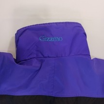 Vtg 80's Columbia Gizzmo Women's Black/Purple Nylon Full Zip Parka Jacket Large image 6