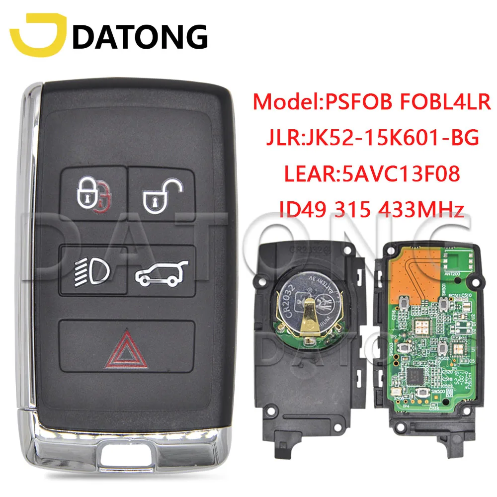 Datong World Car Remote Key For   Velar Range Discovery 2017-2020 PSFOB/... - €101,89 EUR