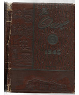 1945 The Owl yearbook-Paris HS-Paris, TX-signed - £7.83 GBP