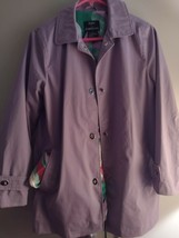 Dennis by Dennis Basso QVC Small Lavender  Rain Jacket w Matching Scarf - £19.73 GBP