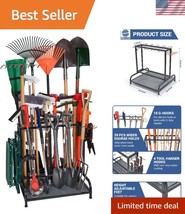 Garden Tool Rack with 55+ Capacity - Durable and Rust Resistant Design - $101.99
