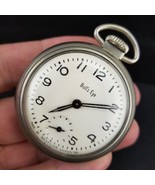 Westclox &quot;Bulls Eye&quot; pocket watch vintage antique LaSalle Ill USA - $34.99