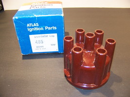 ATLAS IGNITION PARTS DISTRIBUTOR CAP #485  1966 - 1976 TOYOTA 6 CYLINDER... - $17.98