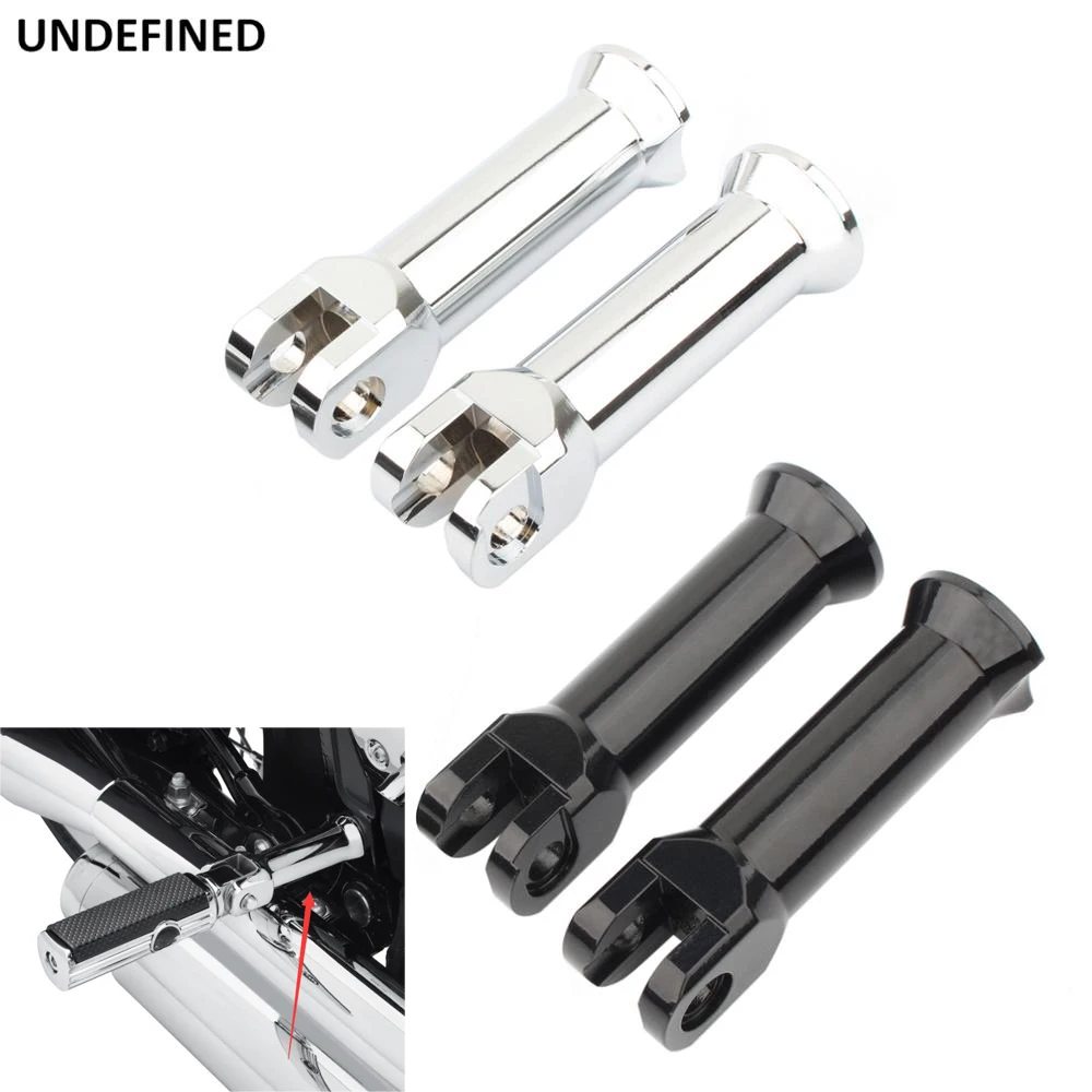 Foot Pegs Support Mount Bracket Passenger Footrest Clamp Clevis Kit For Harley - £37.64 GBP+