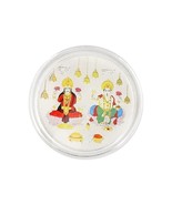 Fine Silver Laxmi &amp; Ganesh - Yantra Silver Coin Diwali / Dhanteras / Gif... - $148.04 CAD