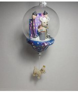 WiNTUK Cirque Du Soleil Madison Dog Puppy  2008 GLASS CHRISTMAS ORNAMENT... - $1,257.81 MXN