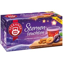 Teekanne Sternen Leuchten Cinnamon Plum Tea - 20 tea bags- FREE SHIPPING - £6.95 GBP