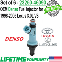 Single x1 OEM DENSO Fuel Injector For Toyota Supra, Lexus GS300 SC300 IS300 3.0L - £39.42 GBP