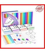Durable Flash Cards &amp; Pop It for Interactive Math Learning - Ages 4-8 - $59.21 CAD